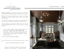 Tablet Screenshot of morronestudioindesign.com
